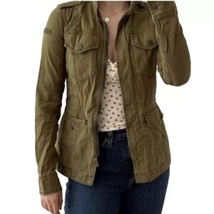 Lucky Brand Khaki Women's Utility Jacket